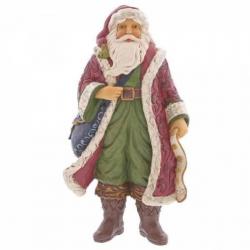 Jim Shore Victorian Santa with Satchel - kerstman