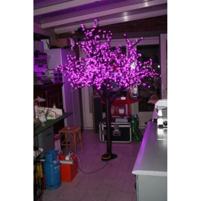 Led verlichting Sier of decoratieboom groen,pink,wit nr 4