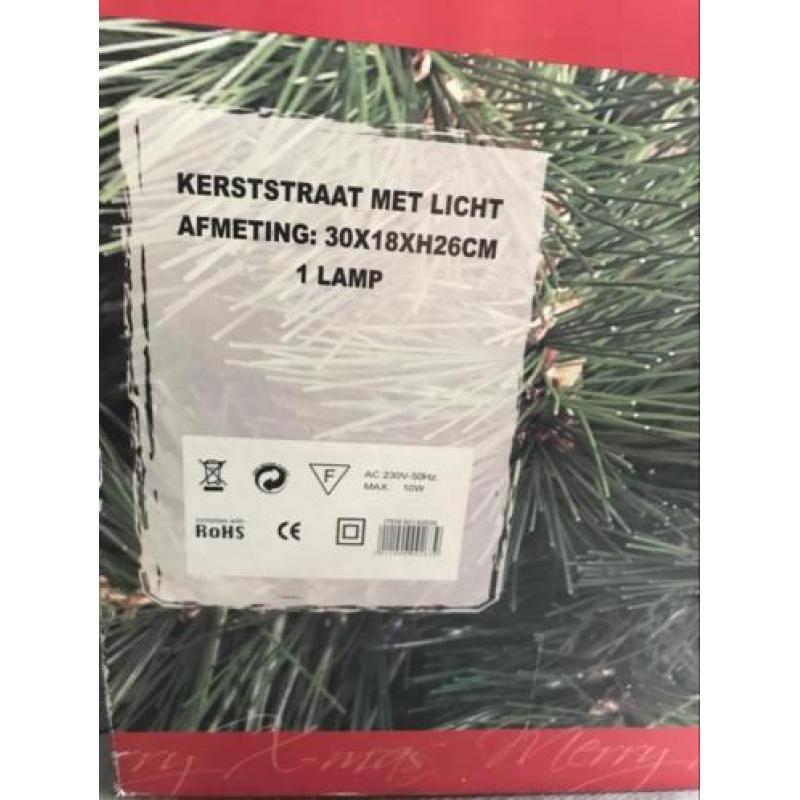 Kerstdorp/Kerstdecoratie met verlichting