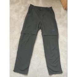 The north face afritsbroek regenbroek broek maat M