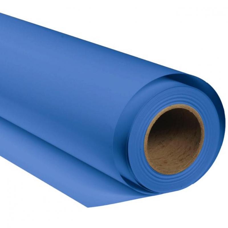 BRESSER SBP27 Achtergrond Rol 1,36x11m chromakey blauw